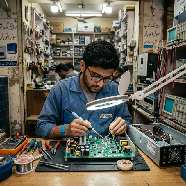 Inverter Repairing Karachi PCB Lab